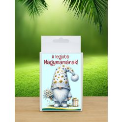   Legjobb Nagymamának” feliratos doboz kézműves szappannal – természetes illóolajjal készült ajándék