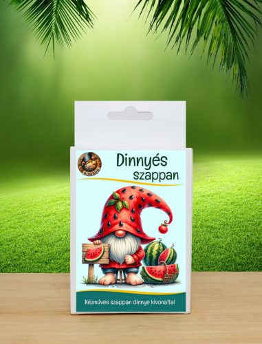 Görögdinnye illatú olívás kézműves szappan