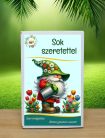 6 db.-os sok szeretettel feliratos viráglabda