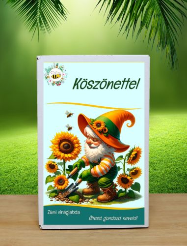 12 db.-os Köszönettel feliratos viráglabda