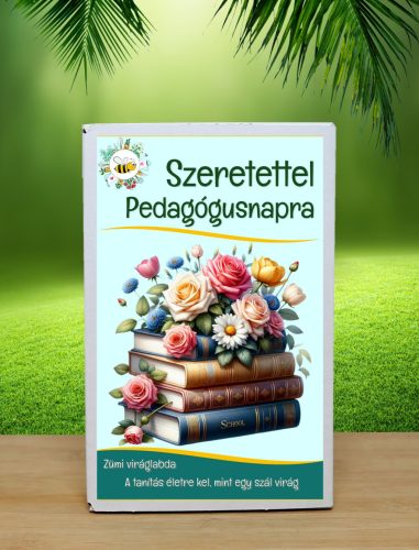 Pedagógusnapi feliratos viráglabda 12 db
