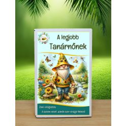 Legjobb tanárnőnek feliratos viráglabda 12 db