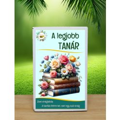 Legjobb tanár feliratos viráglabda 12 db