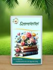 Szeretettel feliratos viráglabda 6 db
