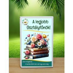 Legjobb osztályfőnök feliratos viráglabda 6 db