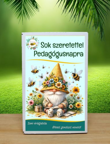 A legjobb tanárnak  feliratos viráglabda 12 db